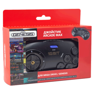 Диск Retro Genesis Controller 16 Bit Arcade Max джойстик проводной
