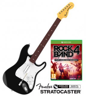 Диск Rock Band 4 (Игра + Гитара) (Б/У) [Xbox One]