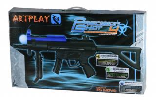 Диск Рукоятка в виде автомата для PS Move с функцией Shock (для стрельбы и навигации)