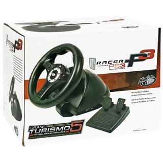 Диск Руль проводной с педалями - P3 Racer