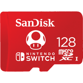 Диск Карта SANDISK microSDXC ДЛЯ NINTENDO SWITCH 128 Гб