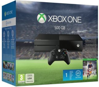 Диск Microsoft Xbox One 500Гб (без Кинекта) (EU) + игра Fifa 16