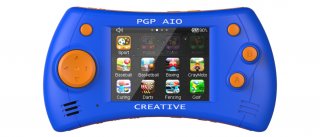 Диск PGP AIO Creative 2,8'' Touch + 100 игр 32 bit (MGS11-B) синий/оранжевый