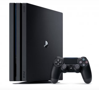 Диск Sony PlayStation 4 Pro 1TB, чёрная РОСТЕСТ (CUH-7208B)