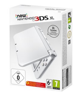 Диск New Nintendo 3DS XL (жемчужно-белый)