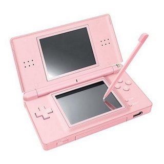 Диск Nintendo DS Lite, розовая
