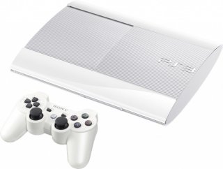 Диск Sony PlayStation 3 Super Slim 500GB, белая (Б/У)