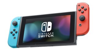 Диск Nintendo Switch (неоновый красный/неоновый синий) - без игры