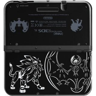 Диск New Nintendo 3DS XL Solgaleo Lunala Black Edition (Б/У)