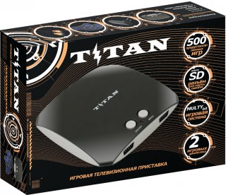 Диск Приставка 16 bit Magistr Titan 3 черный (500 встроенных игр) (SD до 32 ГБ)