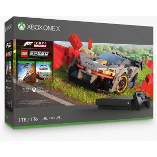 Диск Microsoft Xbox One X 1TB + Forza Horizon 4 + DLC Lego SPEED
