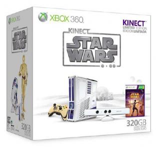 Диск Xbox 360 320 ГБ Kinect Star Wars Limited Edition