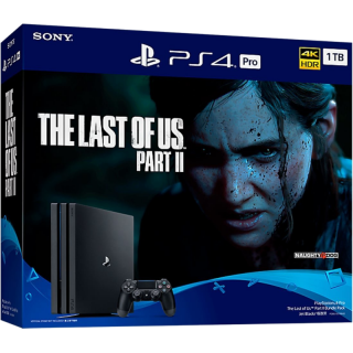 Диск Sony PlayStation 4 Pro 1TB (CUH-7216B) + игра The Last of Us Part II