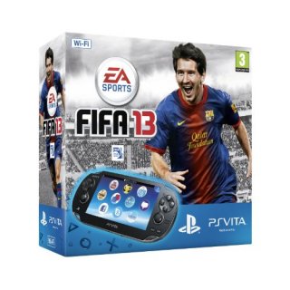 Диск Sony PlayStation Vita WiFi Black Rus (PS Vita Model 1008) + PSN код активации FIFA 13 + Карта памяти 4 Гб