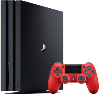 Диск Sony PlayStation 4 Pro 1TB , чёрная (CUH-7016B) (Б/У)