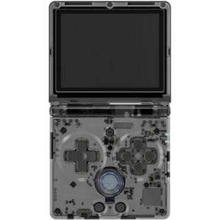 Диск Портативная игровая приставка Anbernic RG35XXSP, transparent black (Б/У)