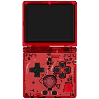 Диск Портативная игровая приставка Anbernic RG35XXSP, transparent red