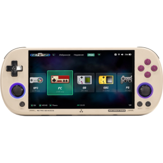 Диск Портативная игровая приставка Retro Genesis Port 5000, винтажный белый