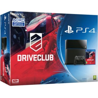 Диск Sony PlayStation 4 1TB (РОСТЕСТ) + игра DriveClub (PS4 RUS)