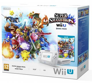Диск Nintendo Wii U Basic Pack + Super Smash Bros. for Wii U (РОСТЕСТ)
