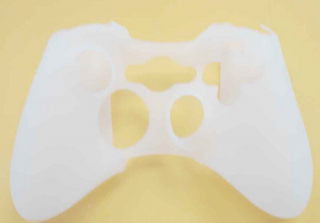 Диск Силиконовый чехол для контроллера Xbox 360 /белый/
