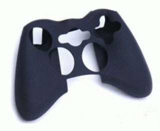 Диск Силиконовый чехол для контроллера Xbox 360 /черный/