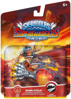 Диск Фигурка Skylanders SuperChargers Машины - BURN CYCLE (стихия Fire)