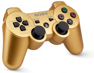 Диск Sony Dualshock 3, золотой