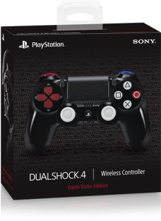 Диск Геймпад Sony Dualshock 4 для PS4, Darth Vader Edition (CUH-ZCT1E)