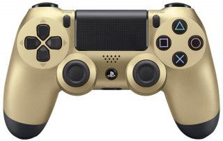 Диск Геймпад Sony Dualshock 4 для PS4, Gold (CUH-ZCT1E)