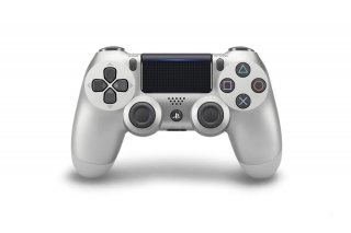 Диск Геймпад Sony Dualshock 4 v2 для PS4, серебро (CUH-ZCT2E)
