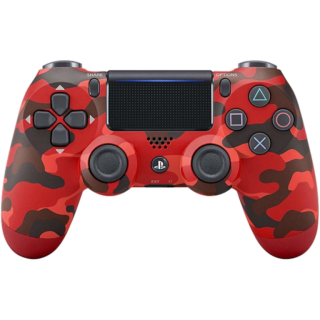 Диск Геймпад Sony Dualshock 4 v2 для PS4, Red Camouflage (CUH-ZCT2E)