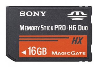 Диск Sony Memory Stick PRO-HG Duo HX 16GB