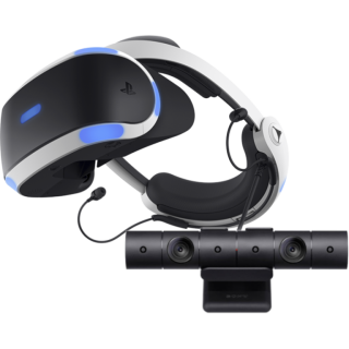 Диск Sony PlayStation VR (CUH‐ZVR2) + Playstation Camera 2.0 (Б/У)