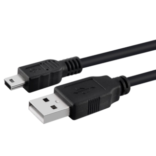 Диск Кабель для зарядки геймпадов PS3 USB - mini-USB (OEM)