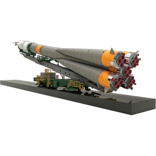 Диск Сборная модель корабля Soyuz Rocket & Transport Train (2nd re-run)