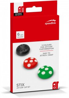 Диск Speedlink Силиконовые накладки для Joy-Con (SL-330603-MTCL)