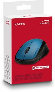 Диск Speedlink Мышь беспроводная Kappa Mouse blue (SL-630011-BE)