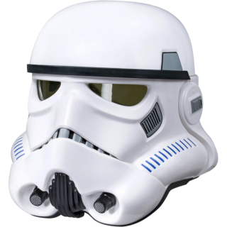 Диск Полноразмерный шлем Имперского Штурмовика Star Wars Black Series Imperial Stormtrooper Electronic Voice Changer Helmet