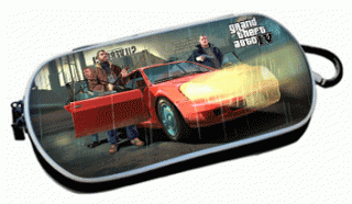 Диск Сумка жёсткая для PSP 3D GTA IV