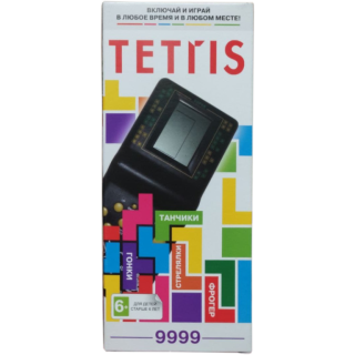 Диск Портативная игровая приставка ТЕТРИС (Tetris) 9999 игр Black