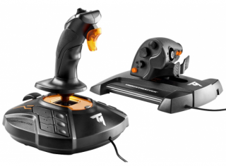 Диск Набор Thrustmaster T-16000M FCS HOTAS (джойстик + руд)