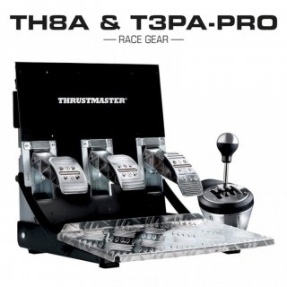 Диск Thrustmaster гоночный комплект. Коробка передач TH8A + педали T3PA PRO