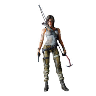 Диск Фигурка TOMB RAIDER Play Arts Kai - Lara Croft