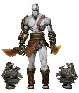 Диск Фигурка Ultimate Kratos (God of War 3) (17 см) (Б/У)