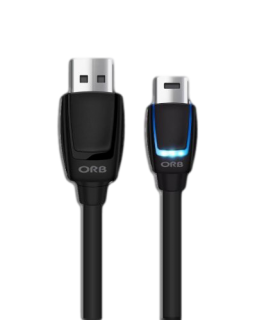 Диск Кабель для зарядки PS4 (3 м.) со светодиодной индикацией ORB Led Charge