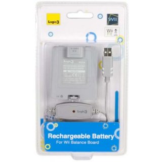 Диск Аккумулятор для Wii Balance Board 1000мАч + USB кабель (OEM)