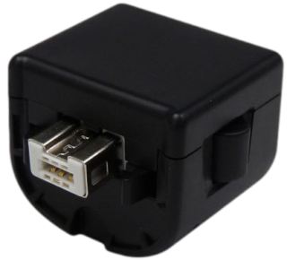 Диск Nintendo Wii MotionPlus + чехол, черный