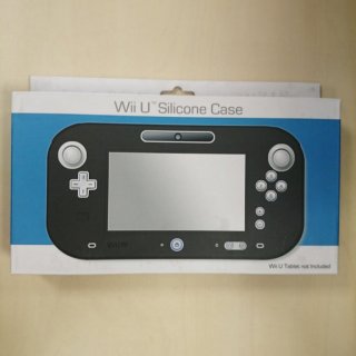 Диск Силиконовый чехол для Wii U GamePad. Wii U Silicone Case, черный