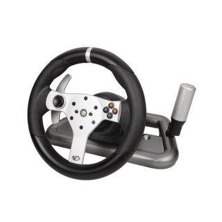 Диск Беспроводной гоночный руль с функцией отдачи для Xbox 360 MadCatz